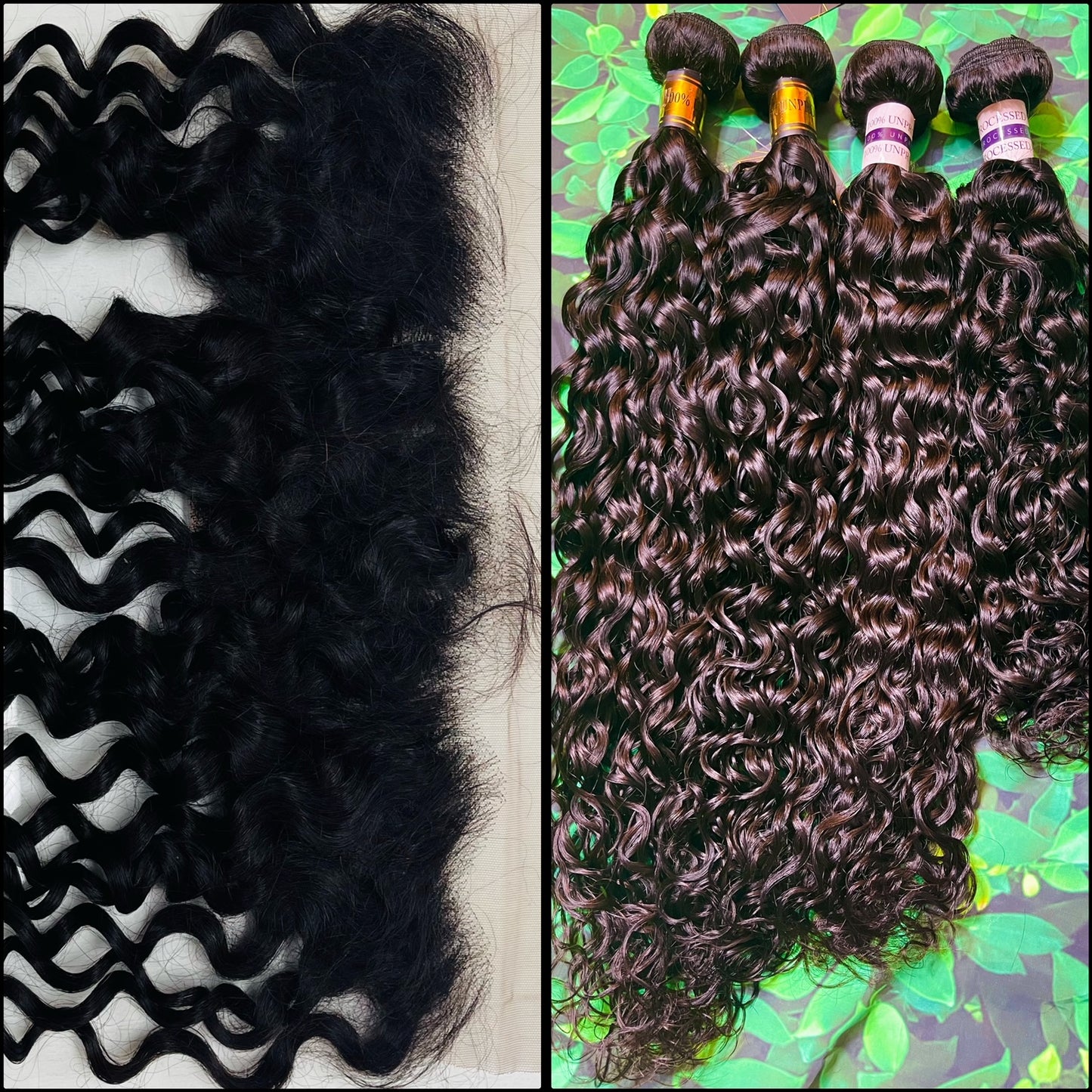 Waterwave - 4 Bundle Deal with Frontal